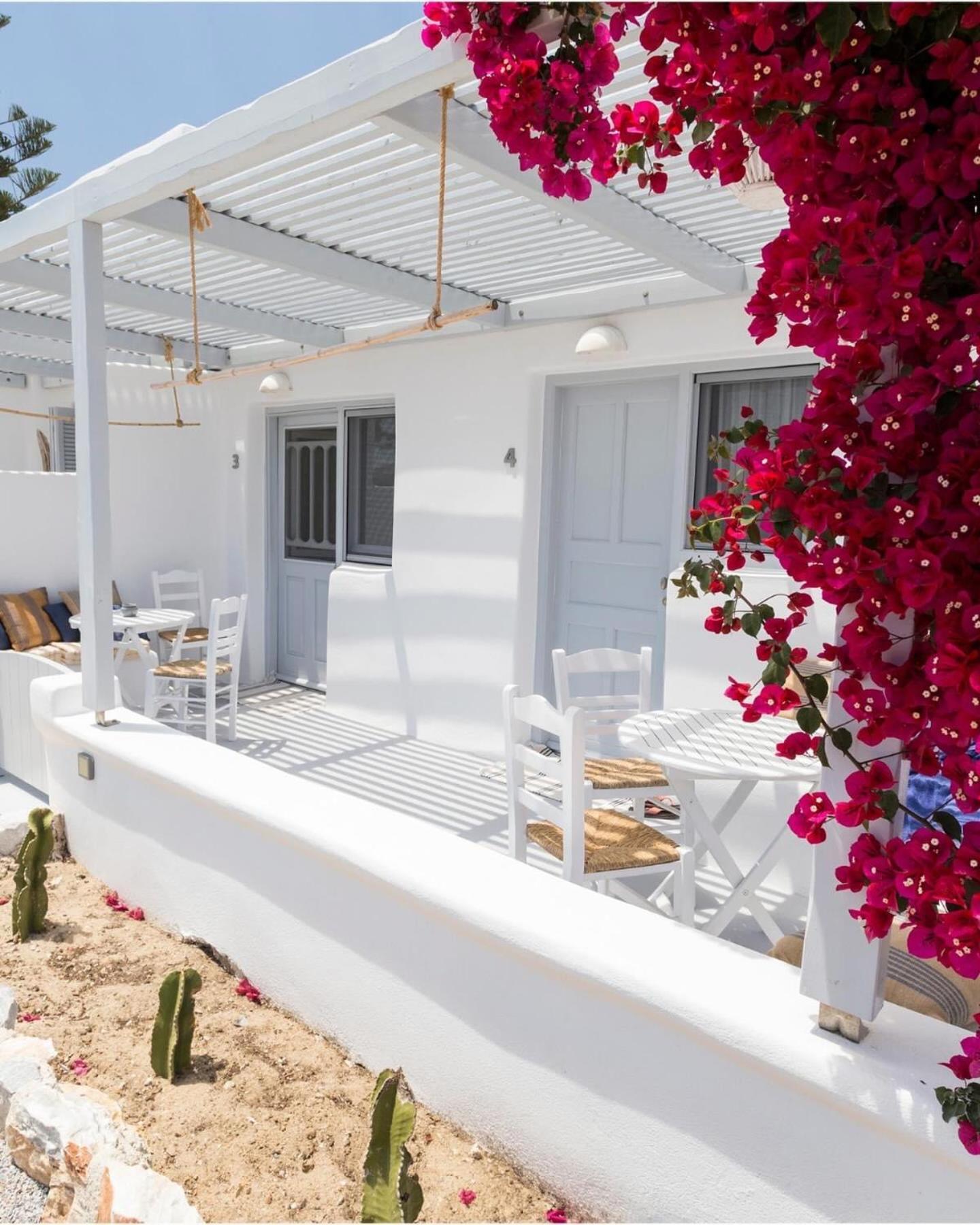 Flisvos Beach Studios Naxos City ภายนอก รูปภาพ